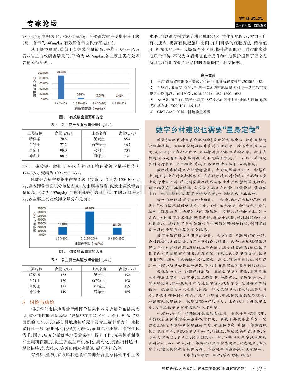 敦化市耕地质量等级与土壤养分含量浅析.pdf_第3页