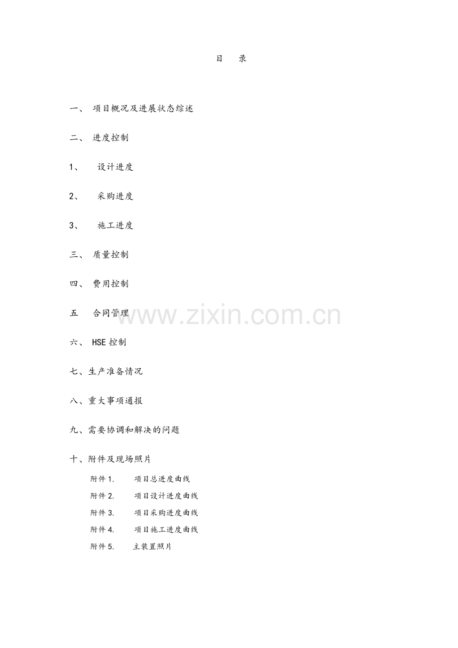 项目月报模版格式.doc_第2页