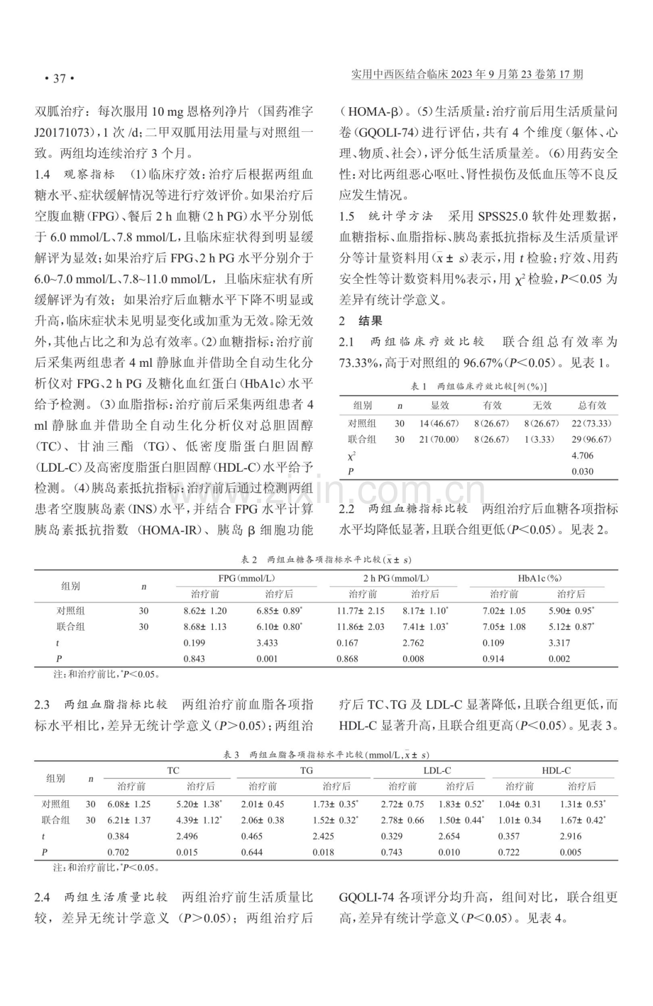 恩格列净联合二甲双胍治疗老年2型糖尿病的临床研究.pdf_第2页