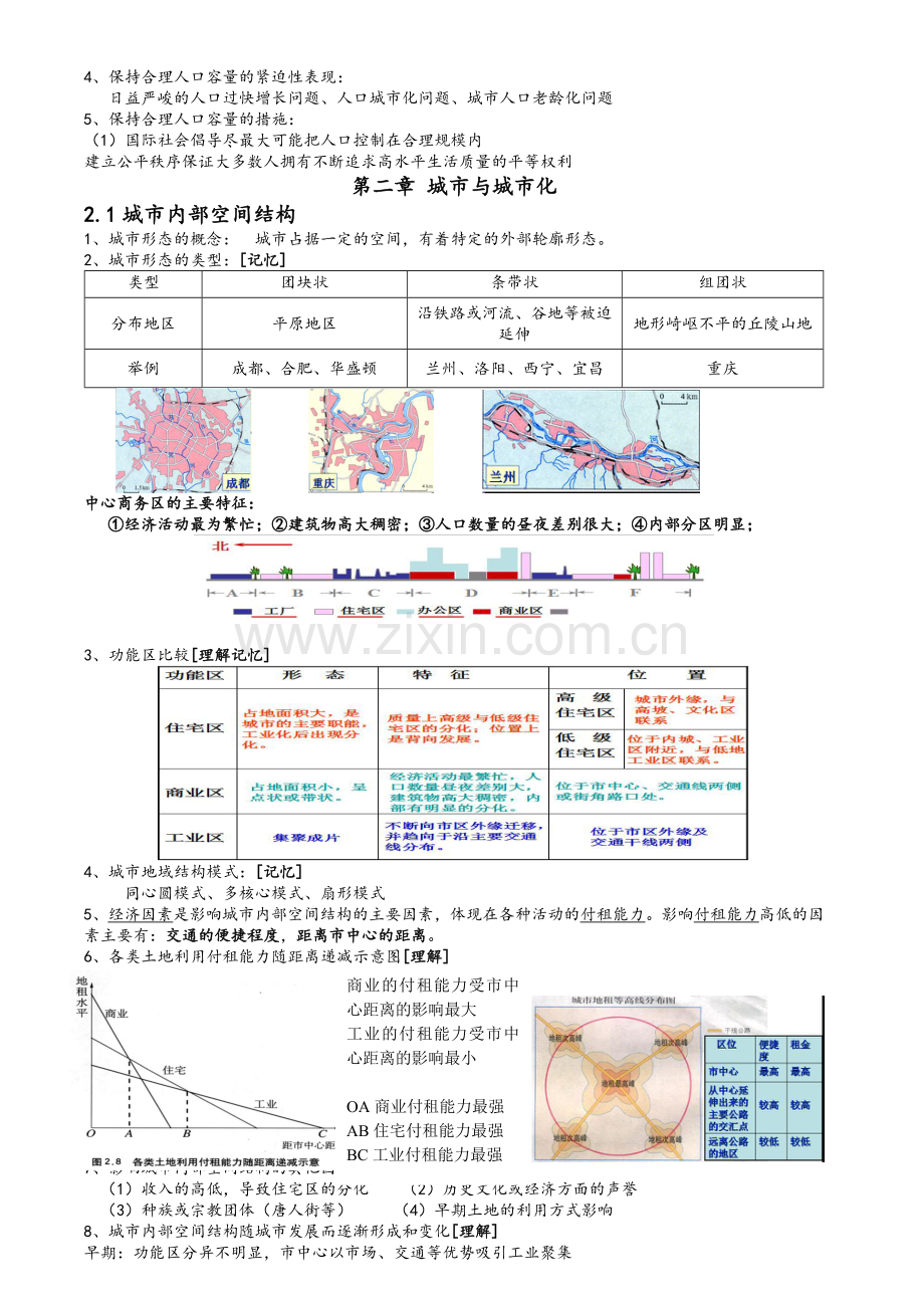 高中地理必修二人文地理知识点总结.doc_第3页