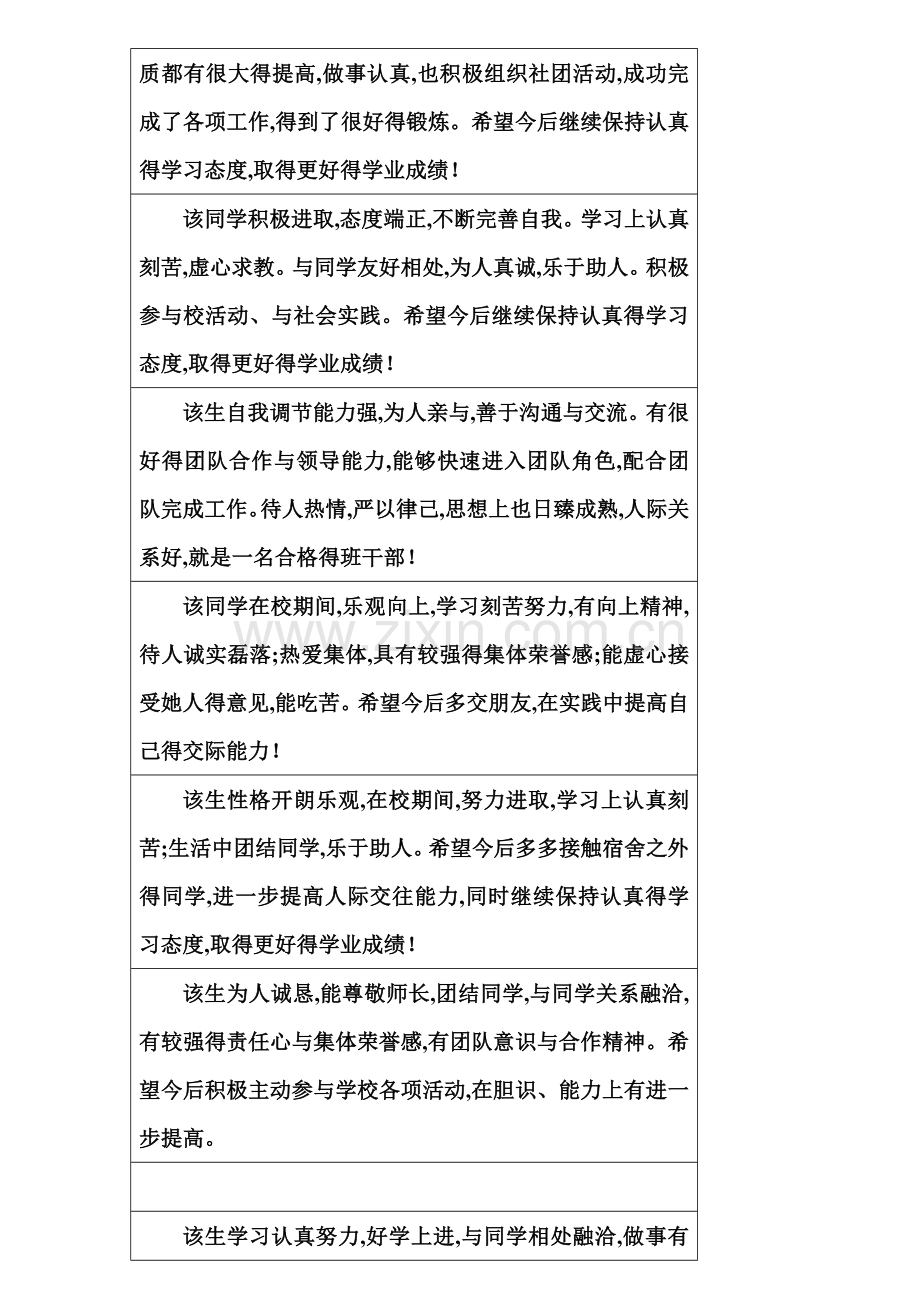 大学生班主任评语.doc_第3页