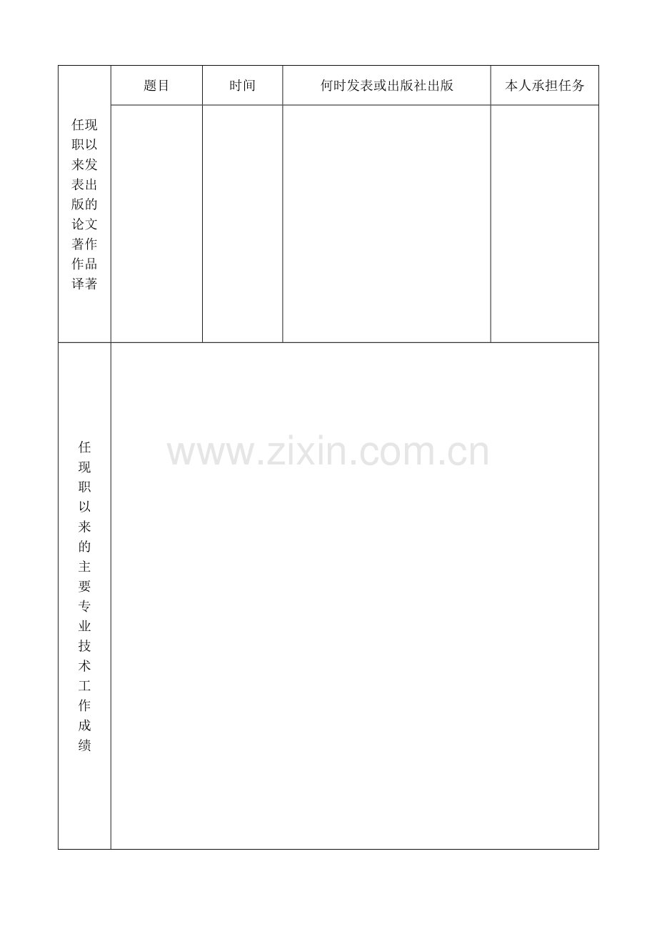 专业技术职称申请表.doc_第3页