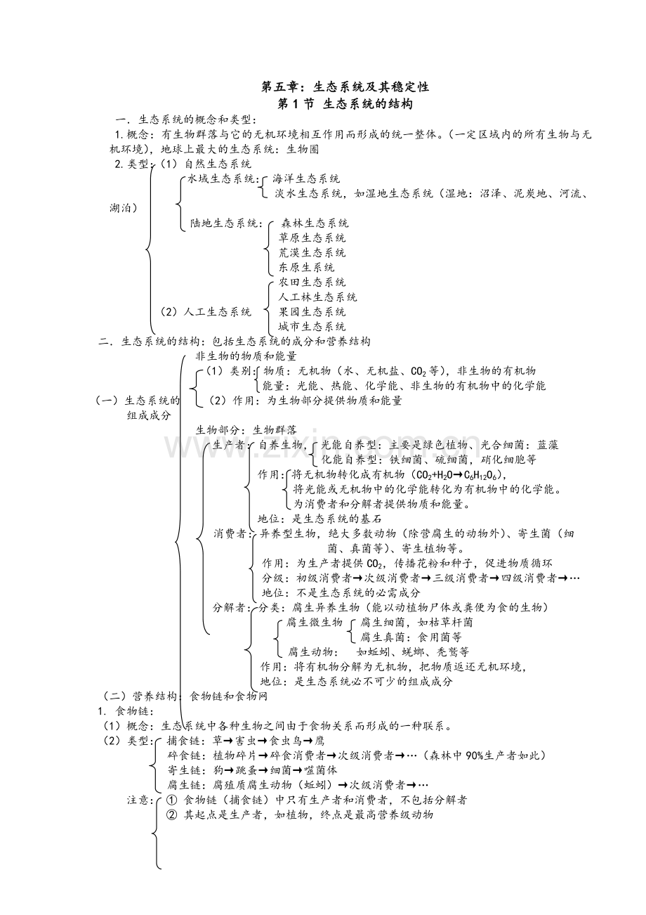 高中生物必修3第5、6章知识点.doc_第1页