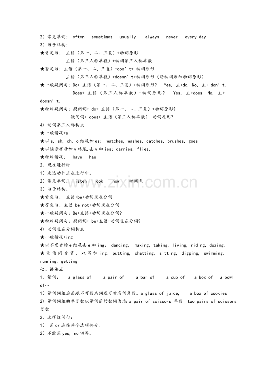 上海版牛津英语4B-复习资料.doc_第3页