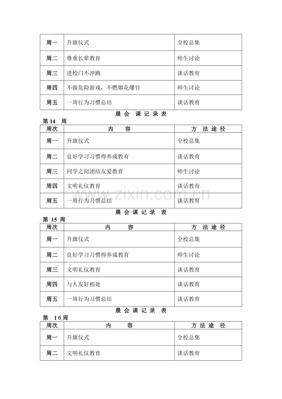 晨会课记录表(一1).doc_第2页