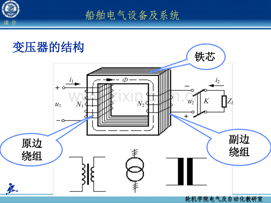 船舶电气设备及系统大连海事大学-第02章-变压器.pptx_第3页