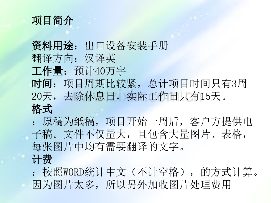 翻译项目管理方案案例分析.ppt_第2页