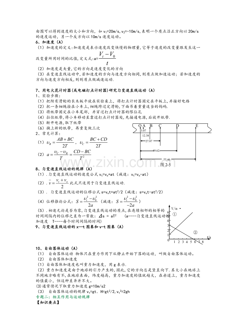 高一物理复习提纲.doc_第2页