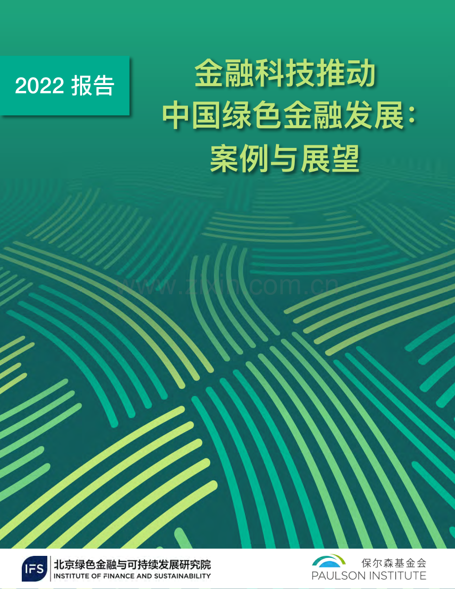 2022年金融科技推动中国绿色金融发展.pdf_第1页