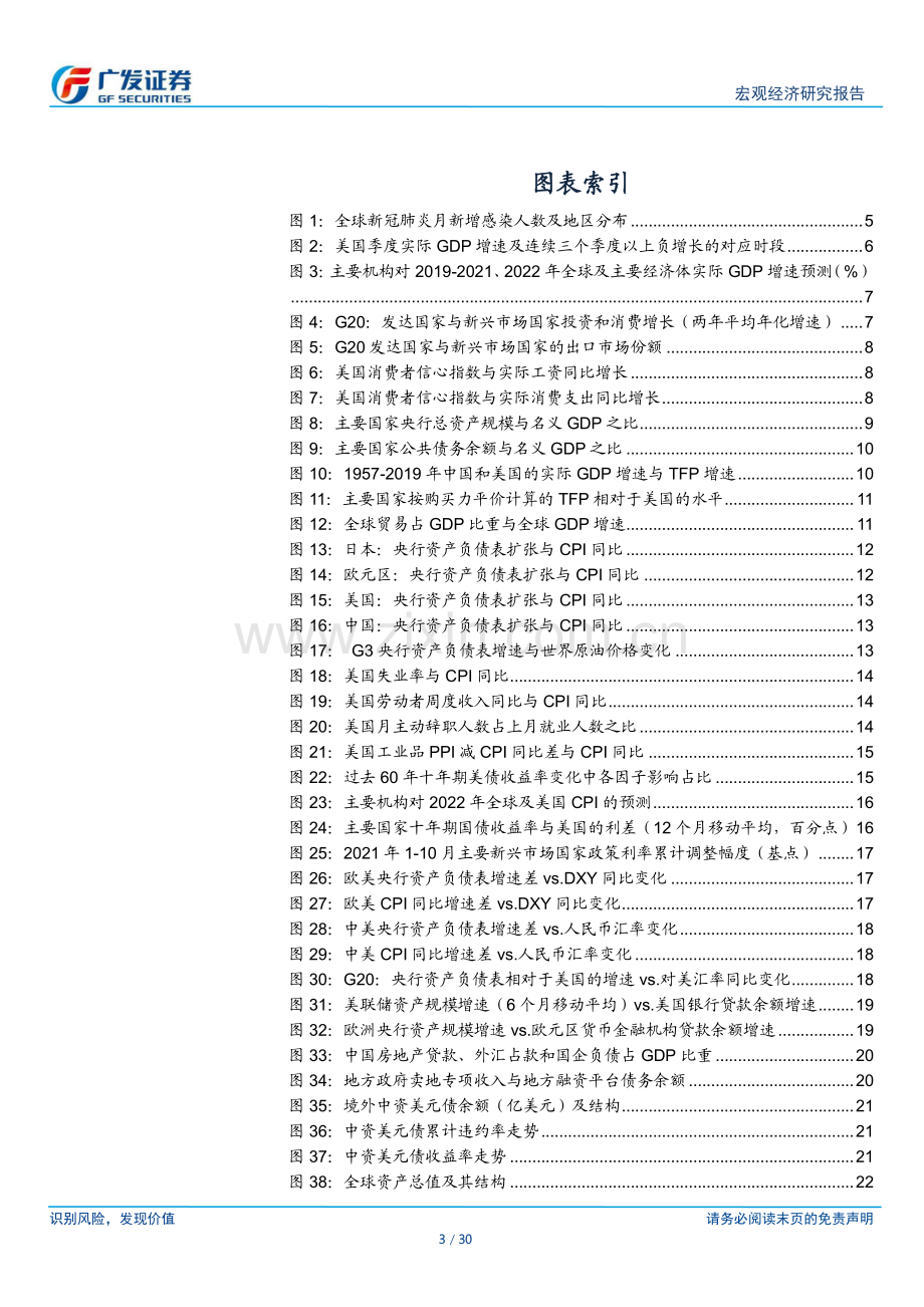 2022全球经济展望：复苏逆行.pdf_第3页