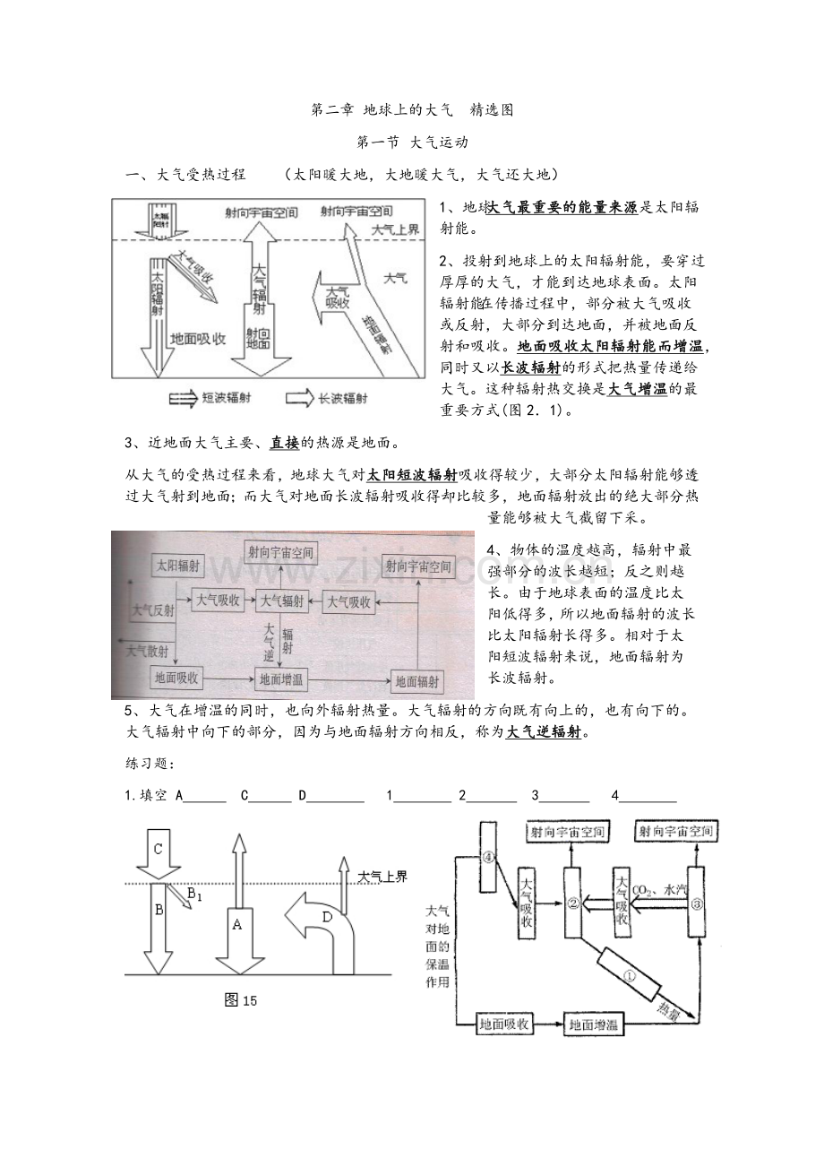 高一地理必修一第二章知识点与图例.doc_第1页