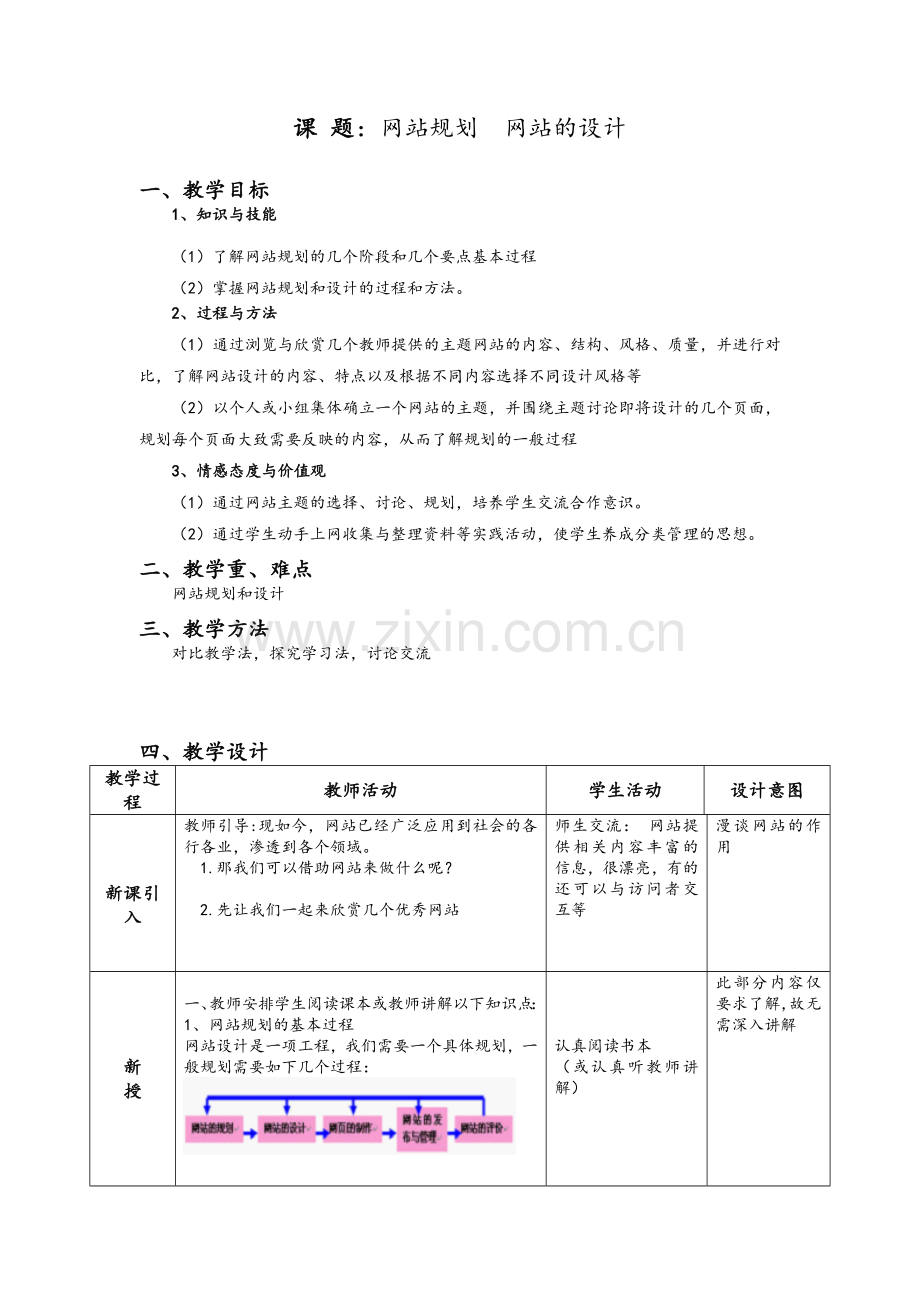 网站规划与设计教案.doc_第1页