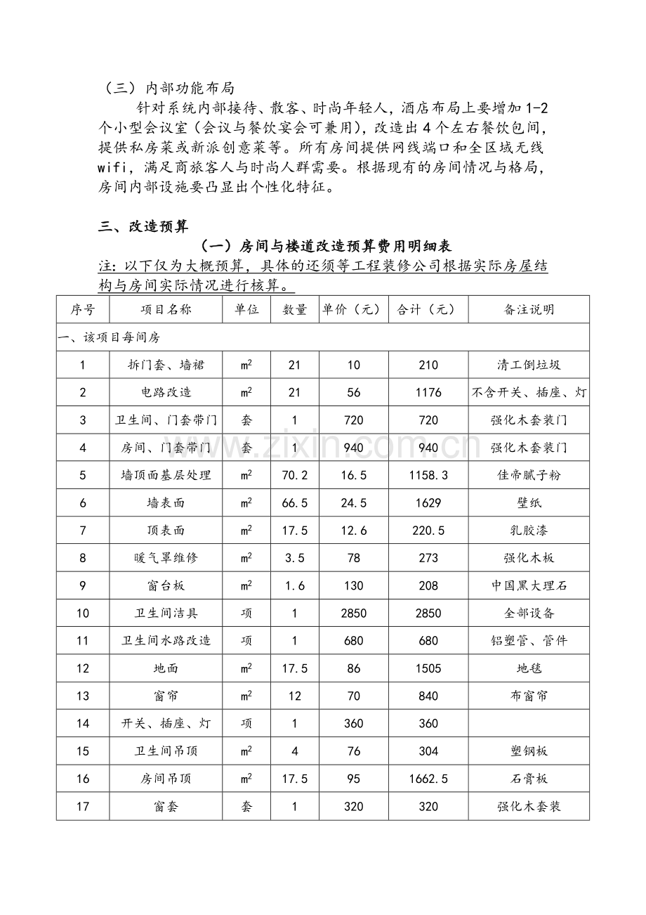 酒店装修改造与运营设计方案.doc_第2页