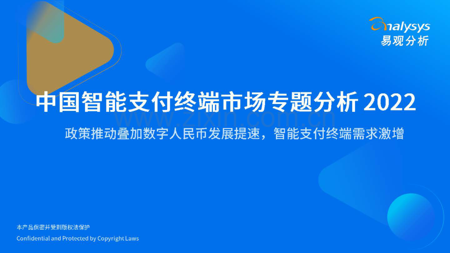 2022年中国智能支付终端市场专题分析.pdf_第1页