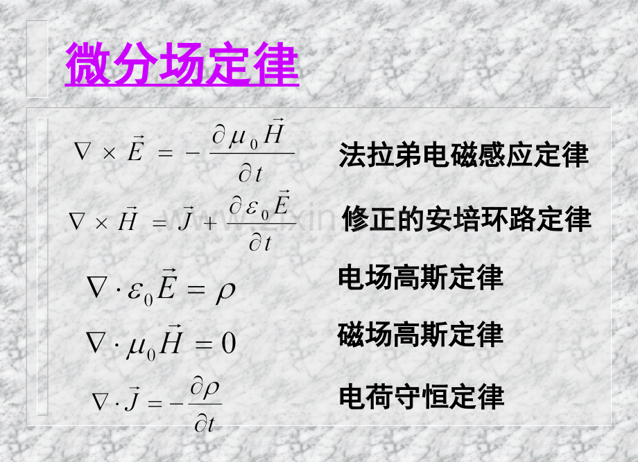 理学微分场定律边界条件.pptx_第2页