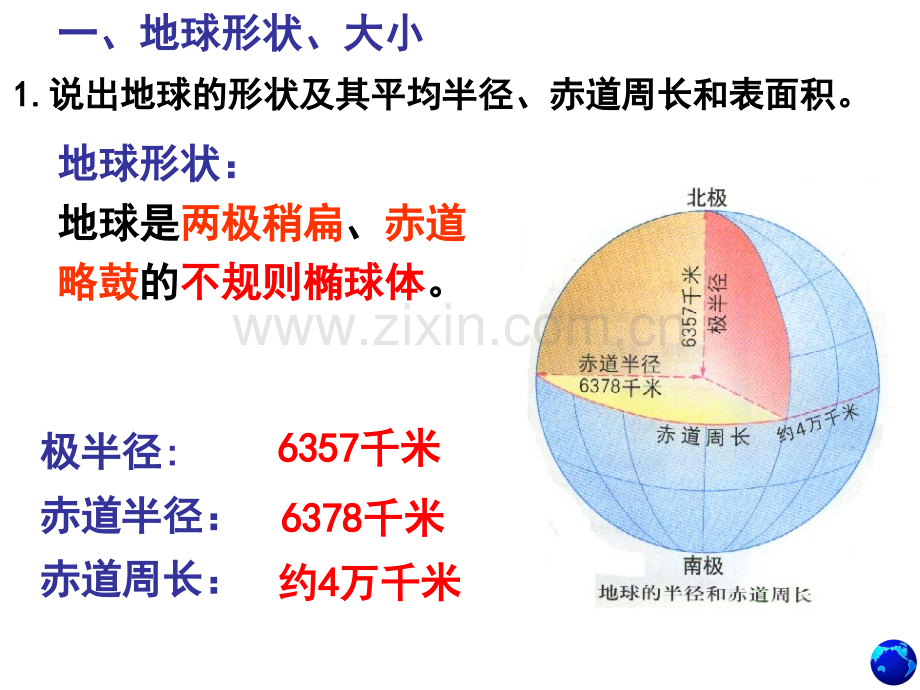 志玲地球与地图经纬网.pptx_第1页