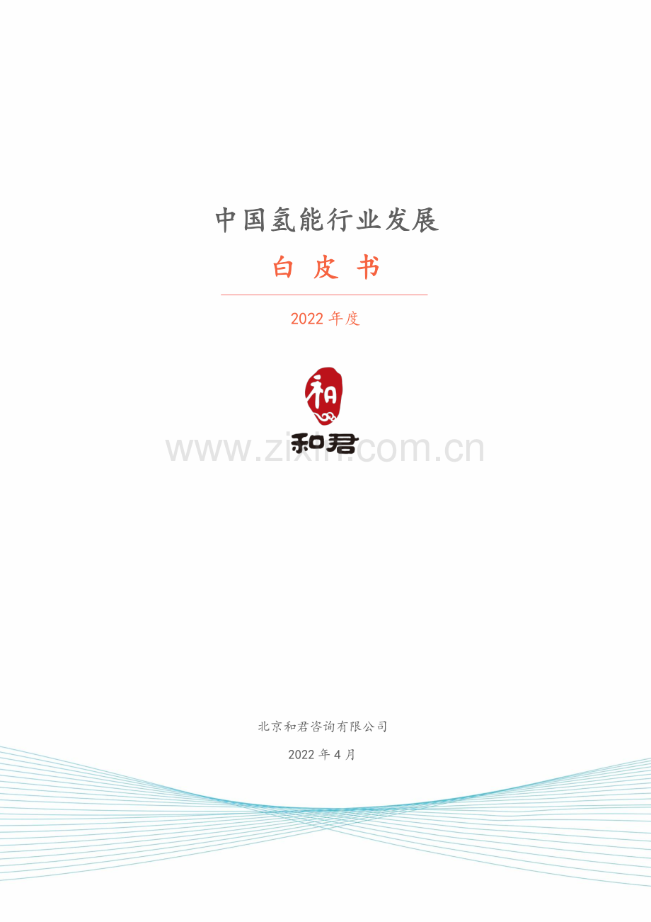 2022年中国氢能行业发展白皮书.pdf_第1页