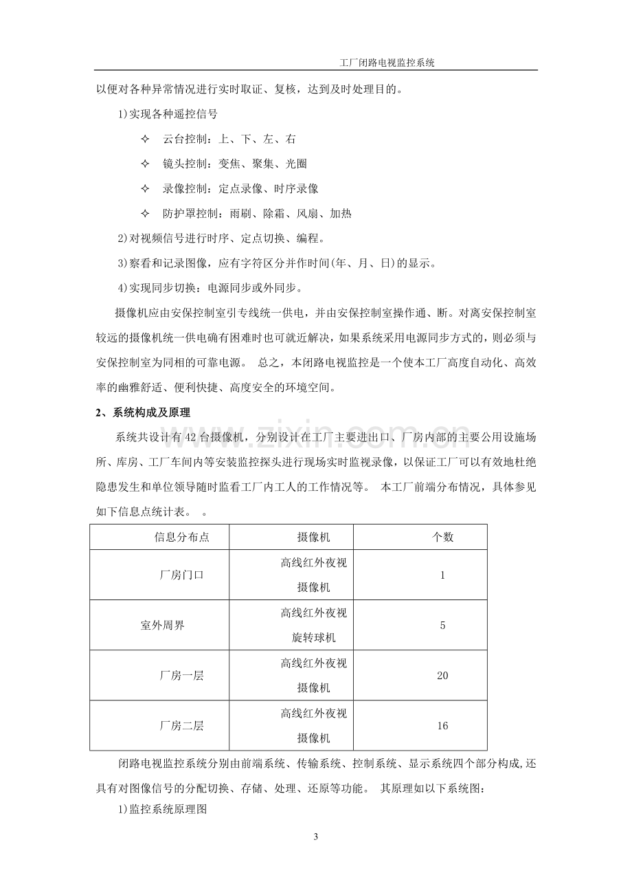 监控系统方案及报价专业监控资料.doc_第3页