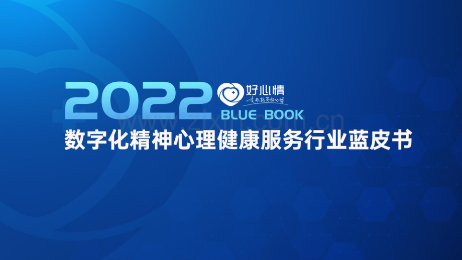 2022年数字化精神心理健康服务行业蓝皮书.pdf_第1页