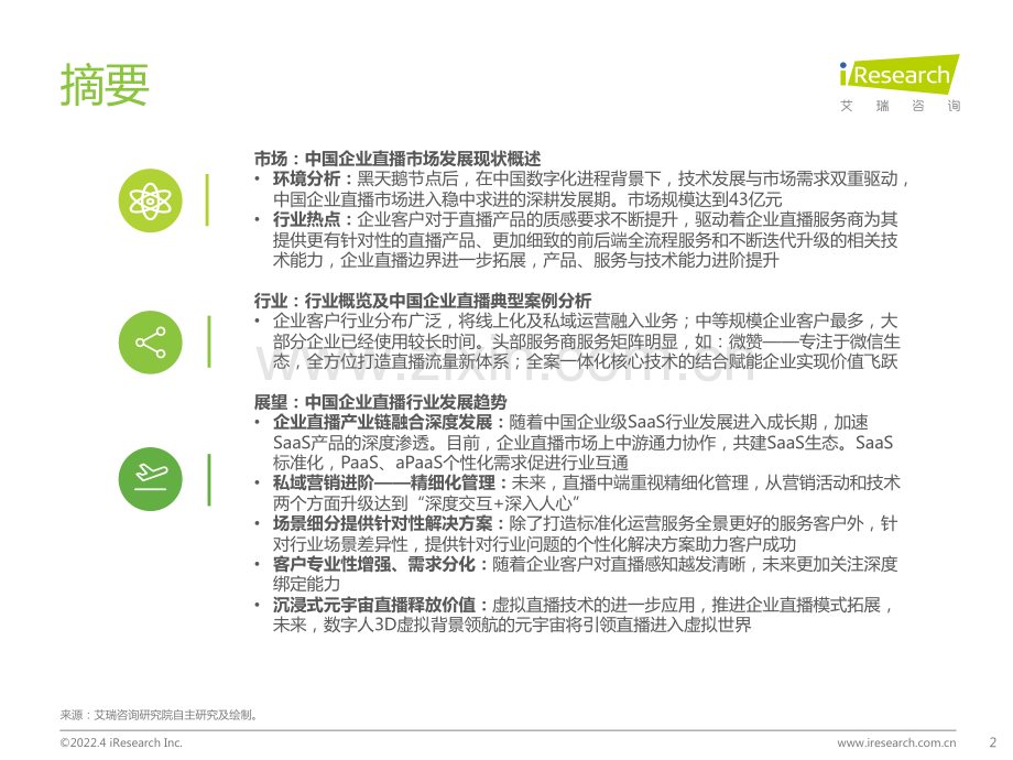 2022年中国企业直播行业发展趋势研究报告.pdf_第2页