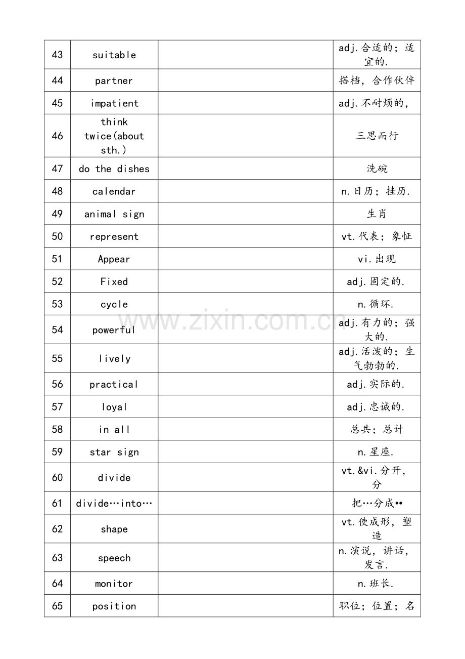 苏教版初三上册英语单词表.doc_第3页