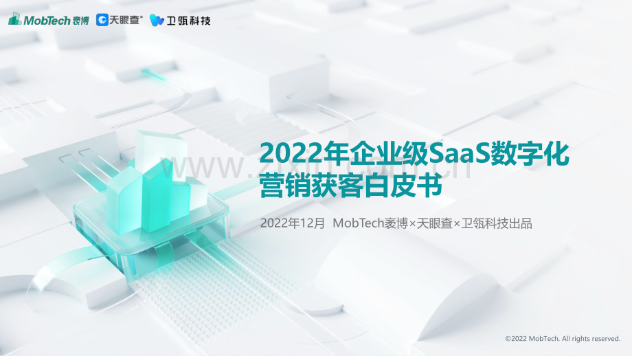 2022年企业级SaaS数字化营销获客白皮书.pdf_第1页