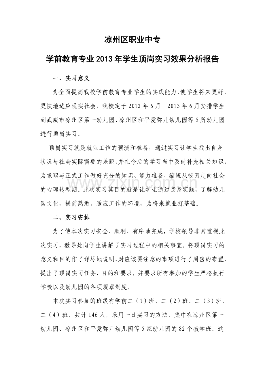 15顶岗实习效果分析报告.doc_第2页