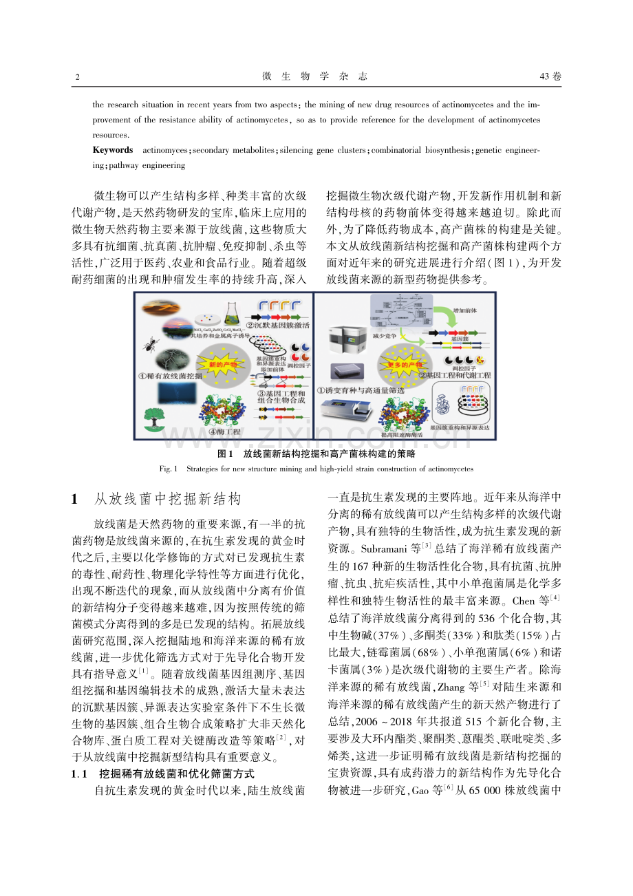 放线菌次级代谢产物研究进展.pdf_第2页