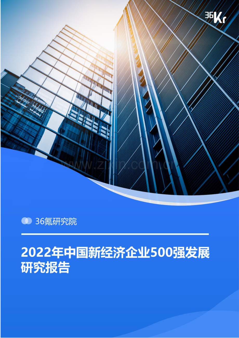 2022年中国新经济企业500强发展研究报告.pdf_第1页