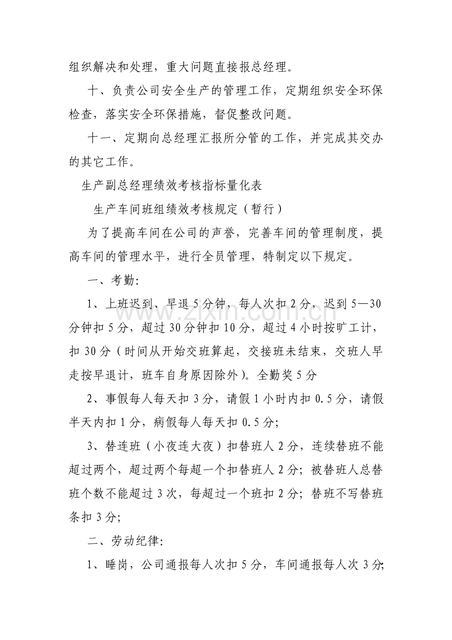 建筑生产副总经理岗位职责与考核指标.doc_第2页