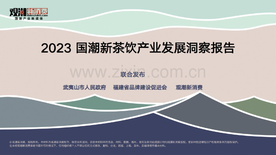 2023国潮新茶饮产业发展洞察报告.pdf_第1页