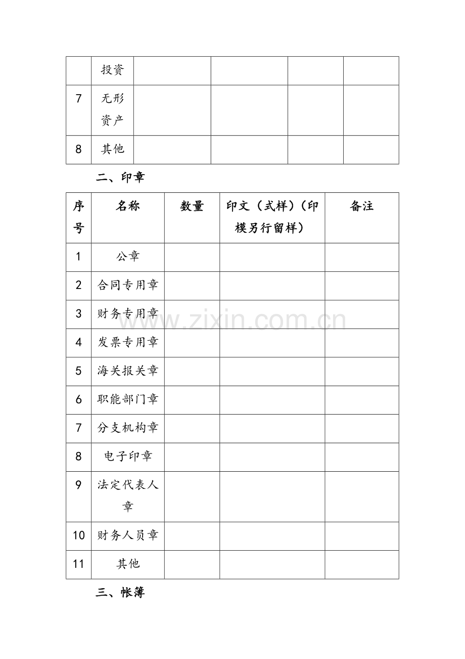 破产案接管清单.doc_第2页