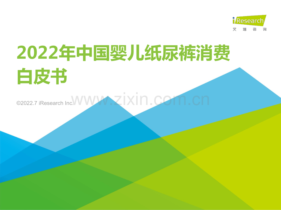 2022年中国婴儿纸尿裤行业消费白皮书.pdf_第1页