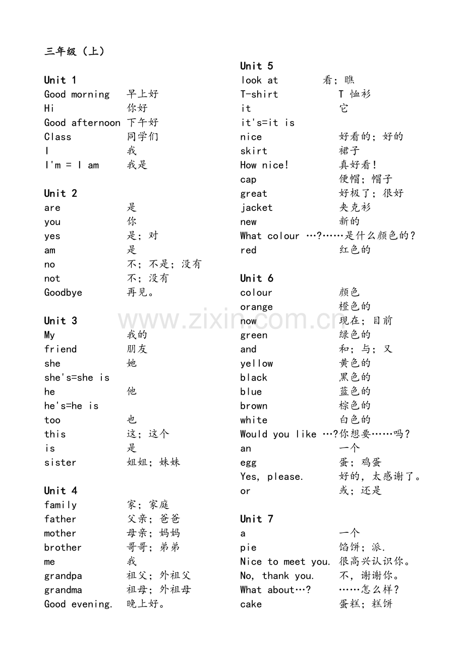 苏教版小学英语单词汇总(译林版).doc_第1页