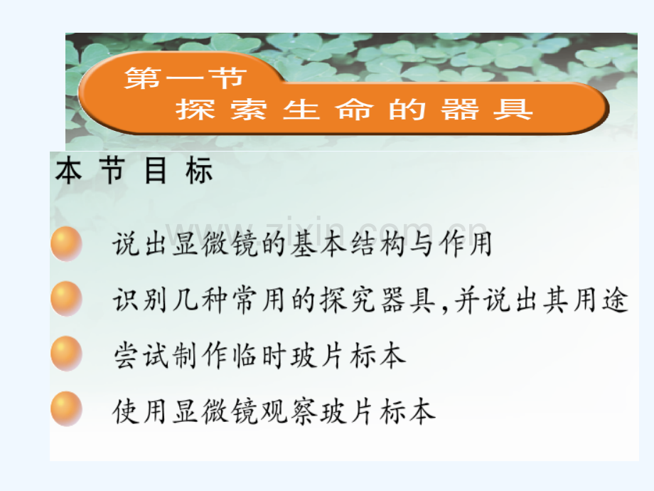 苏教版七年级生物上探索生命的器具.ppt_第1页