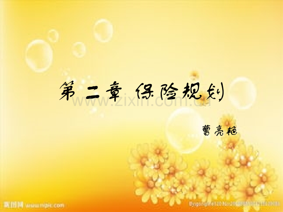 理财规划师专业能力二级第二章-保险规划.ppt_第1页