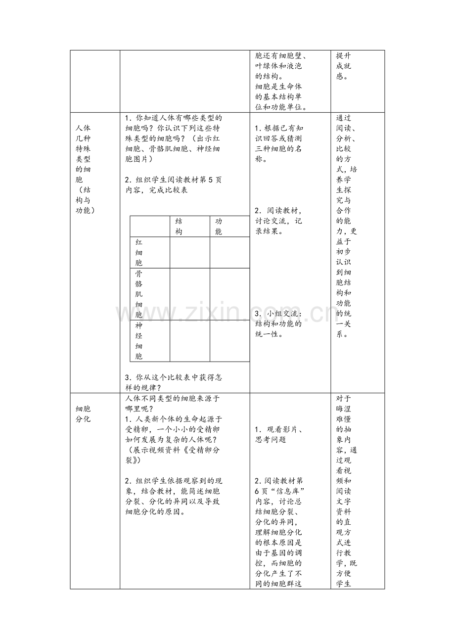 沪教版八年级生命科学教案.doc_第2页