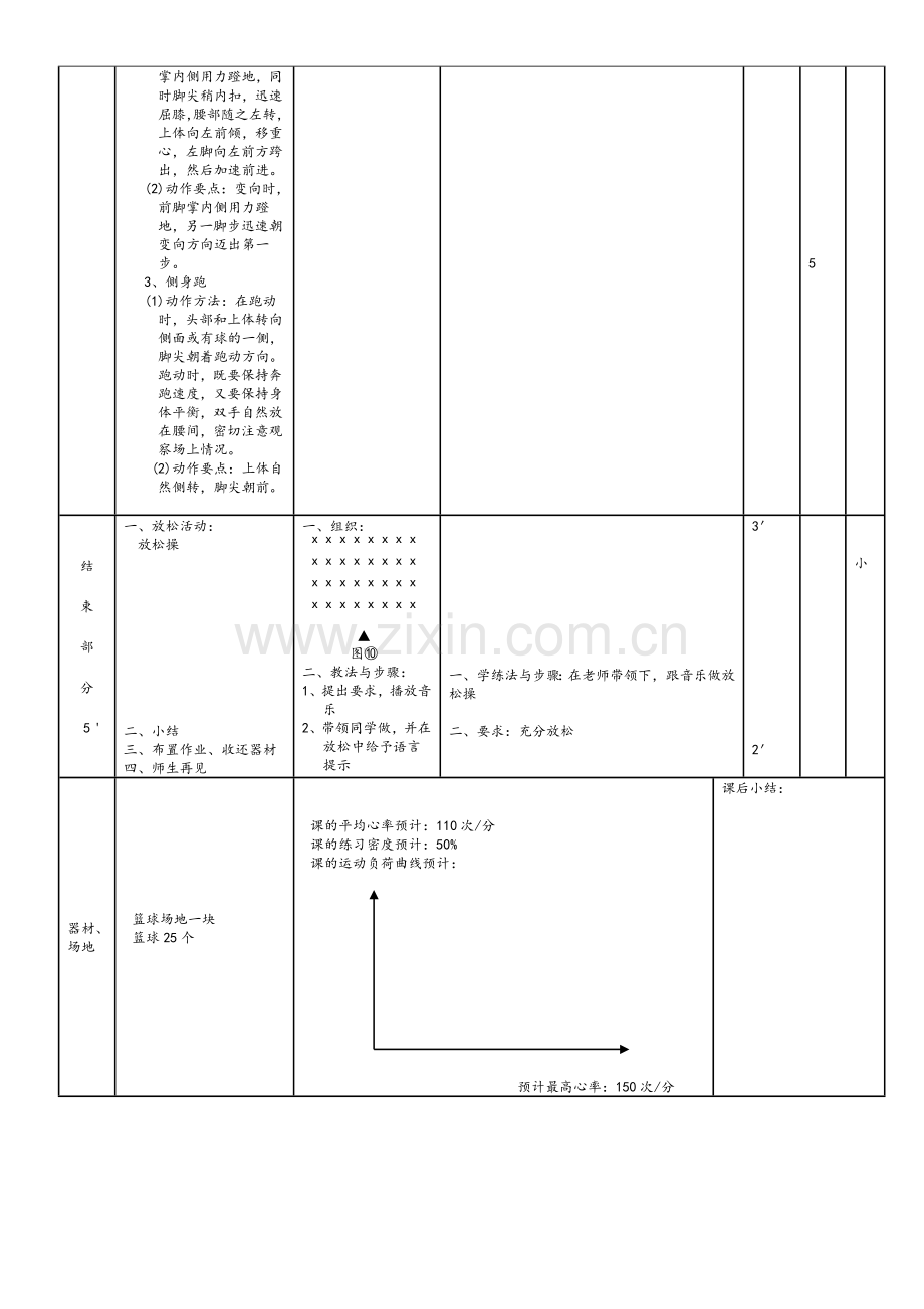 篮球体育课教案.doc_第3页