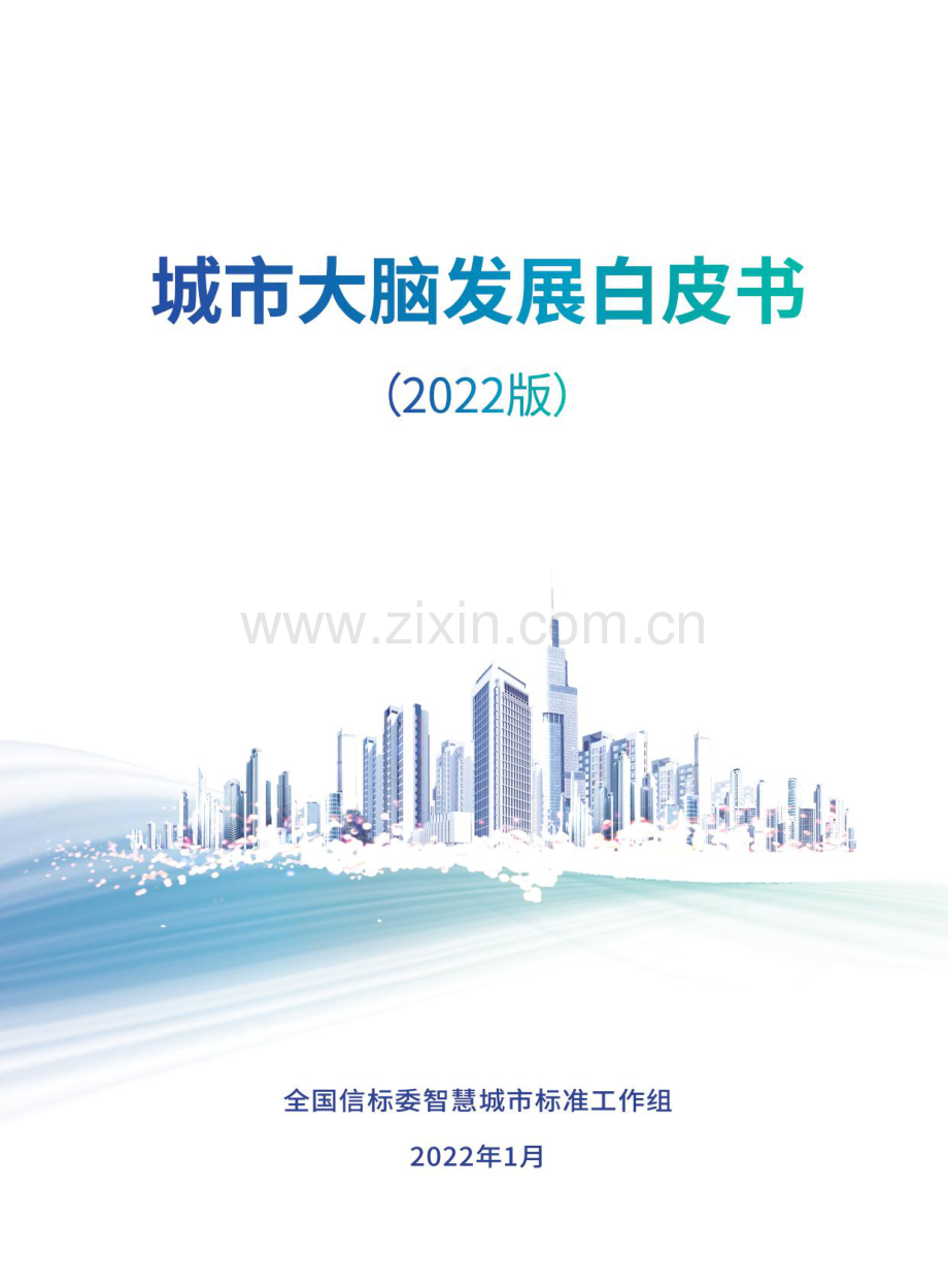 2022年人工智能行业：城市大脑发展白皮书.pdf_第1页