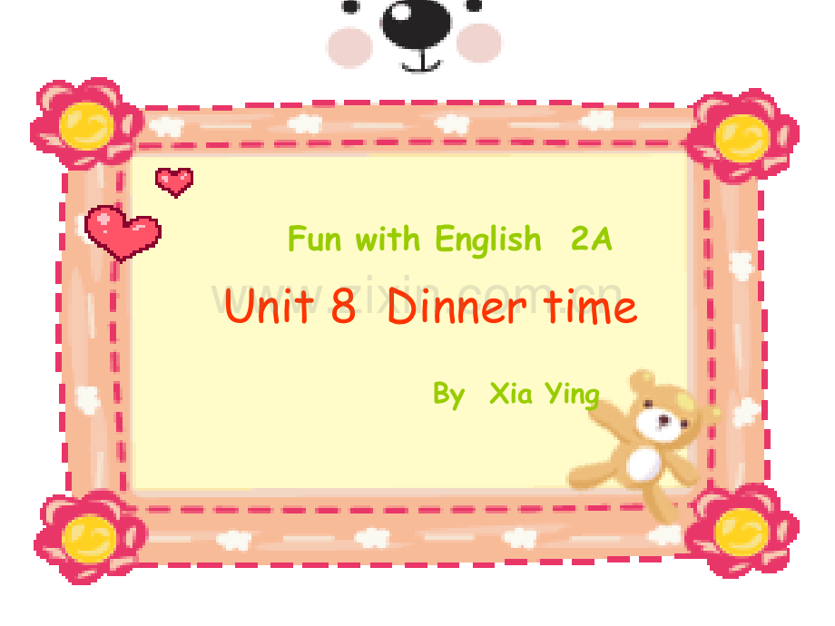 牛津小学英语2AUnit8Dinnertime.pptx_第1页