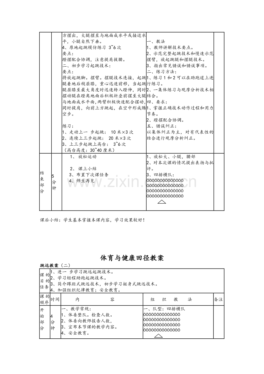 田径--跳远教案(高一体育).doc_第2页