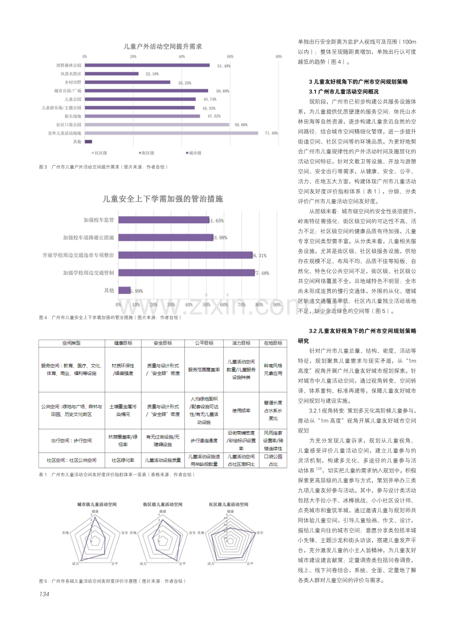 儿童友好视角下的城市空间规划策略研究——以广州为例.pdf_第3页