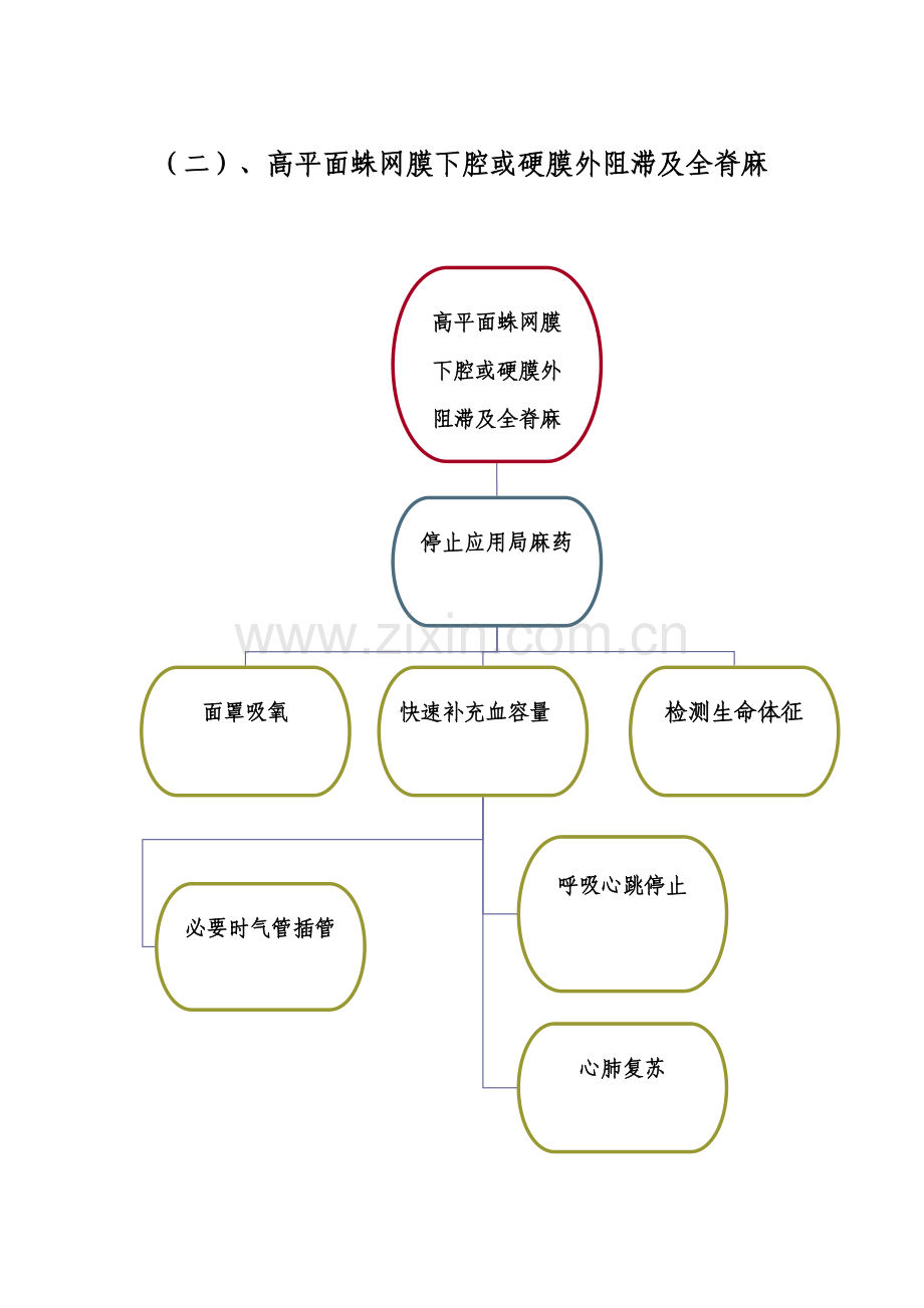 麻醉过程中的意外与并发症处理流程图.doc_第2页