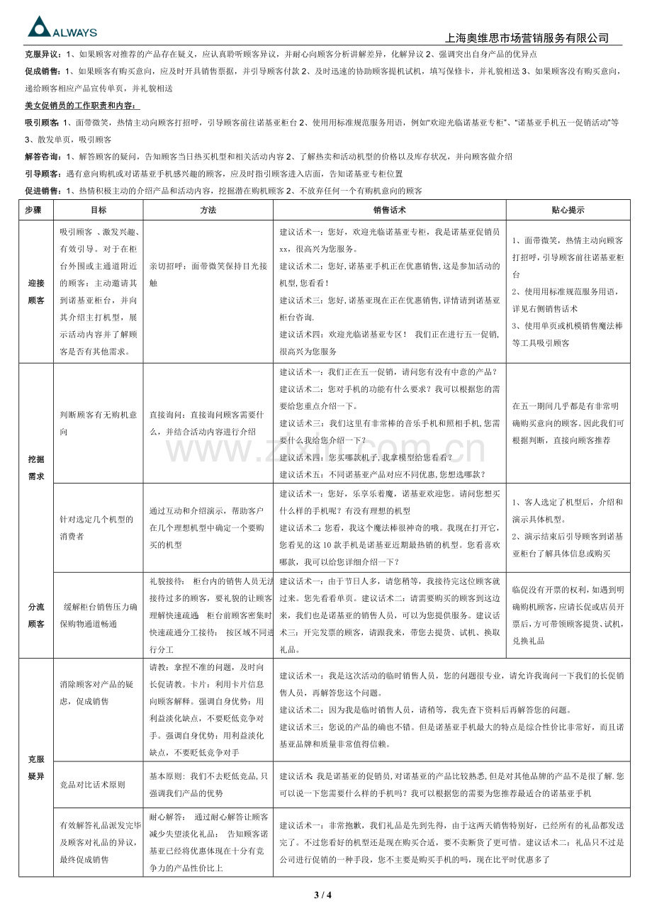 09五一诺基亚促销员培训手册.doc_第3页