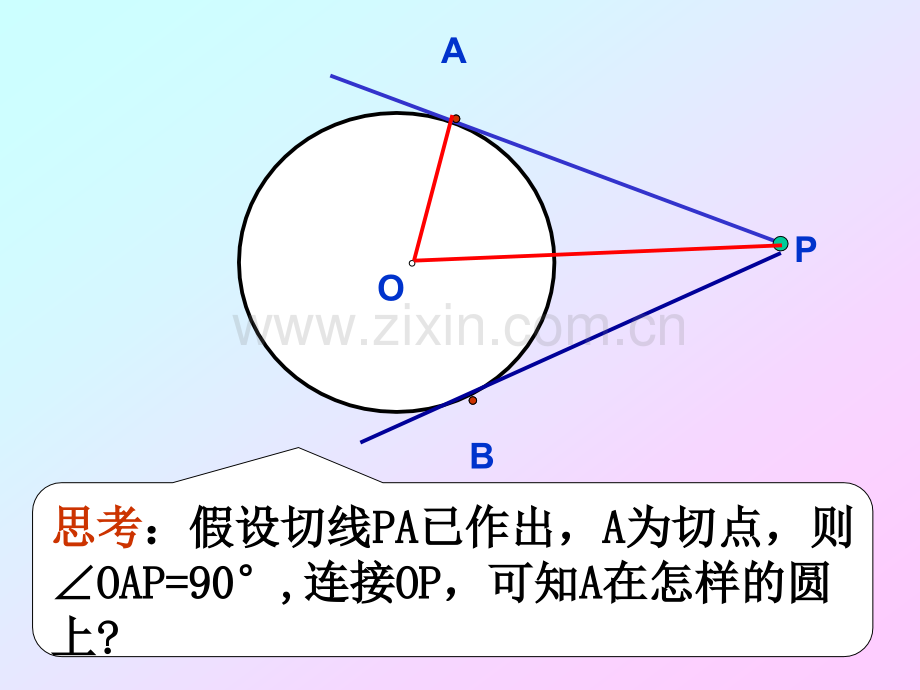 初三数学直线与圆位置关系切线长定理.pptx_第3页