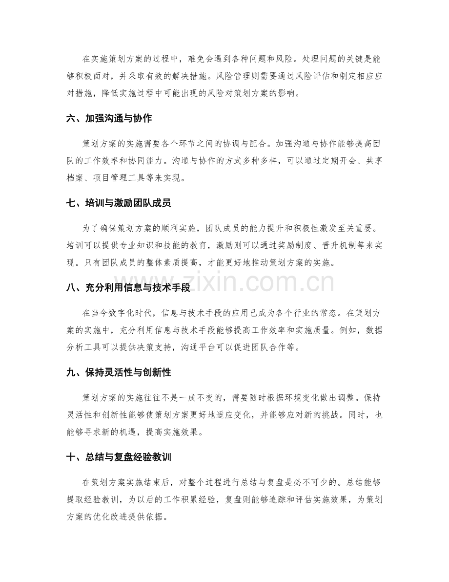 策划方案实施的核心执行路径与调整策略.docx_第2页