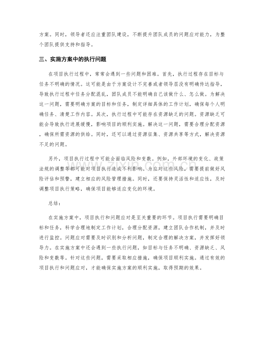 实施方案中的项目执行和问题应对.docx_第2页