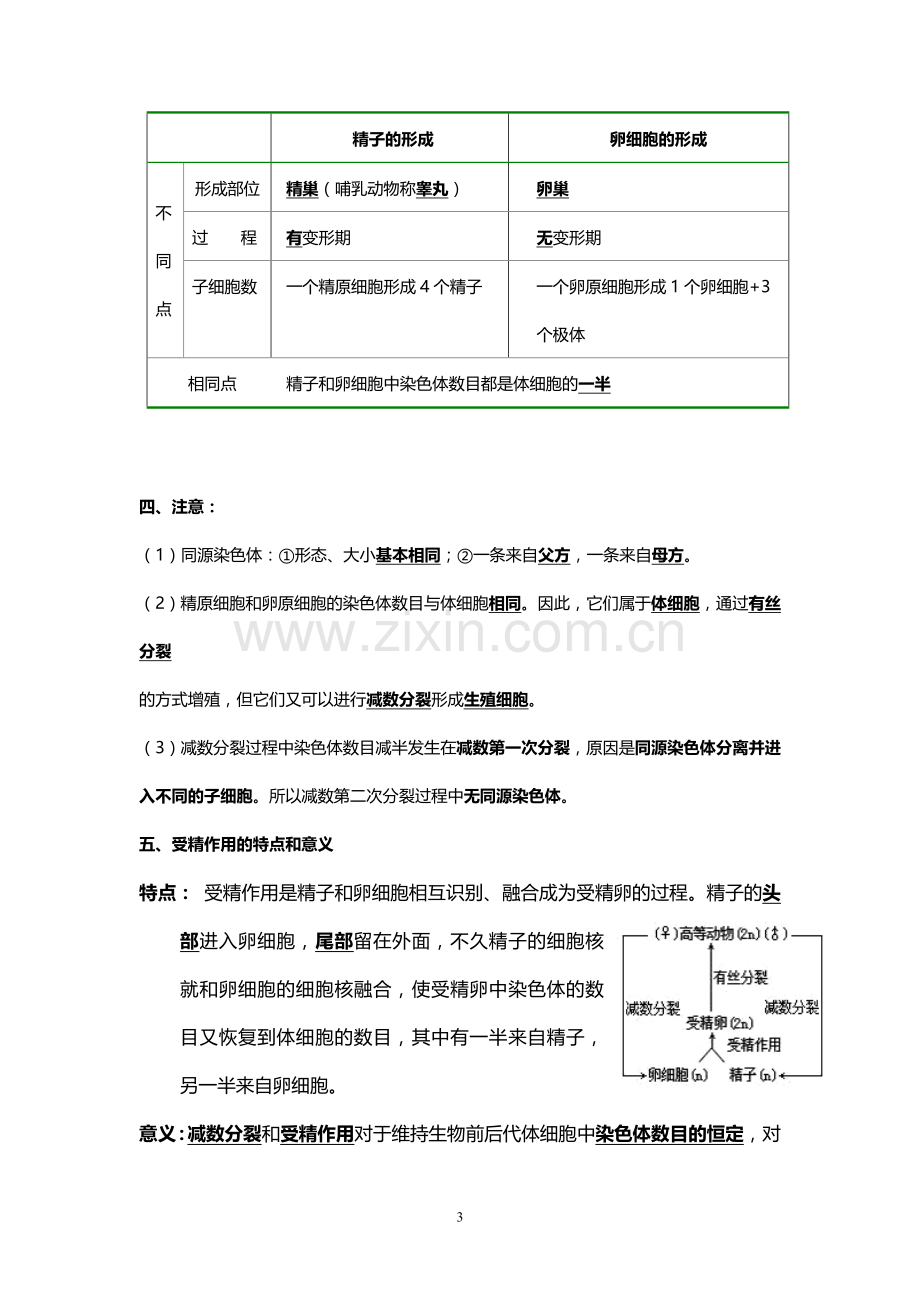 高中生物必修二知识点总结(精华版).doc_第3页