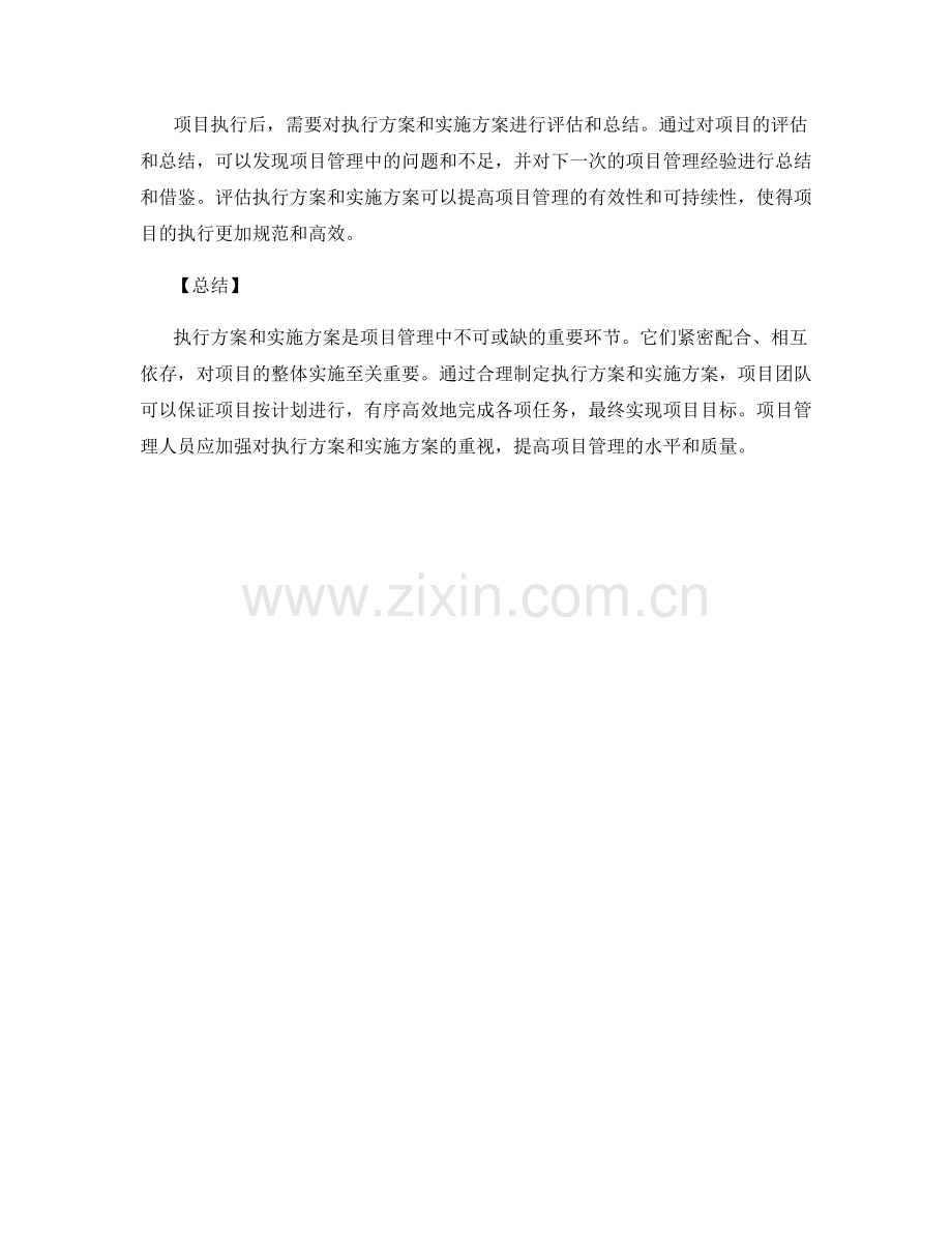 项目管理中的执行方案和实施方案.docx_第3页