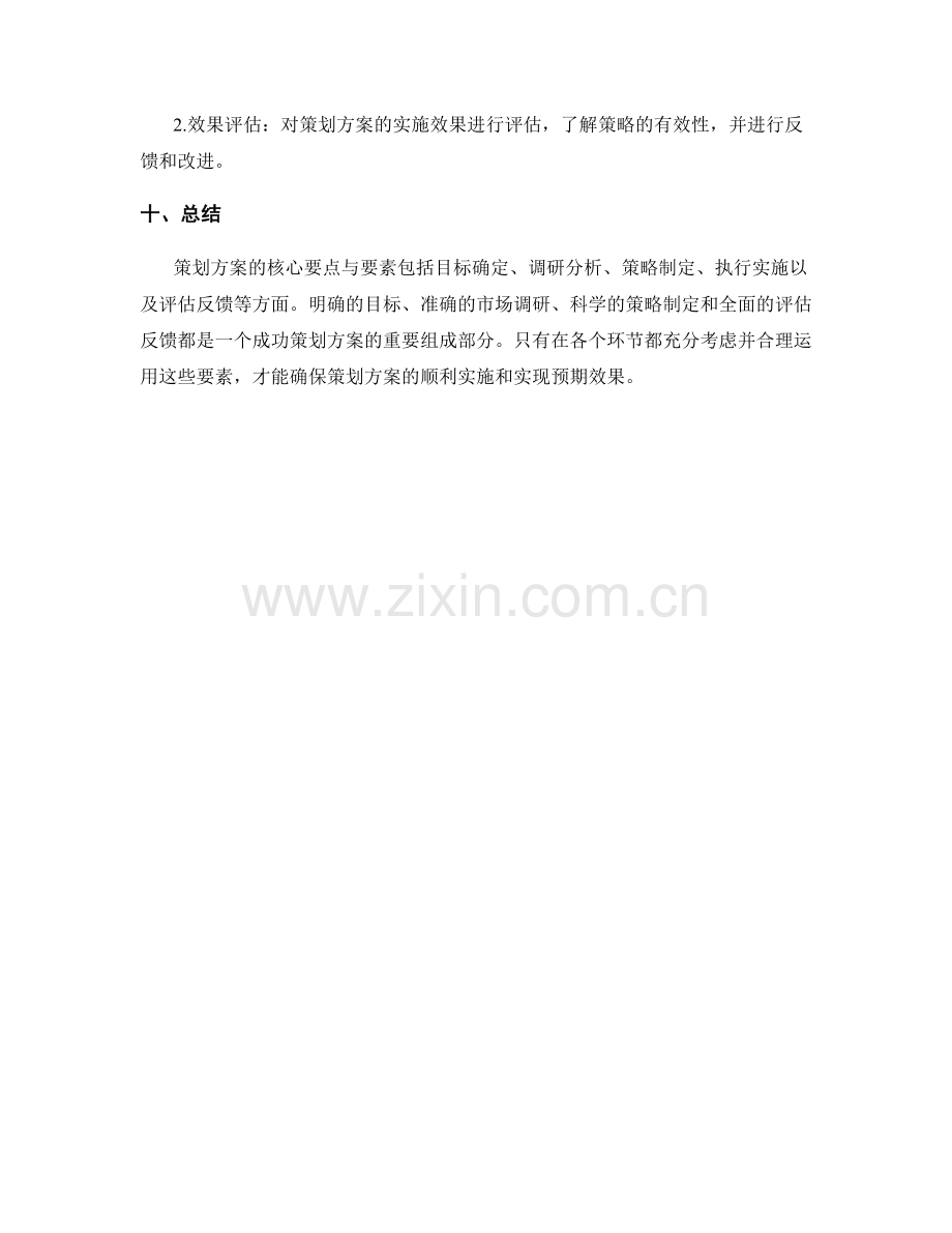 策划方案的核心要点与要素.docx_第3页